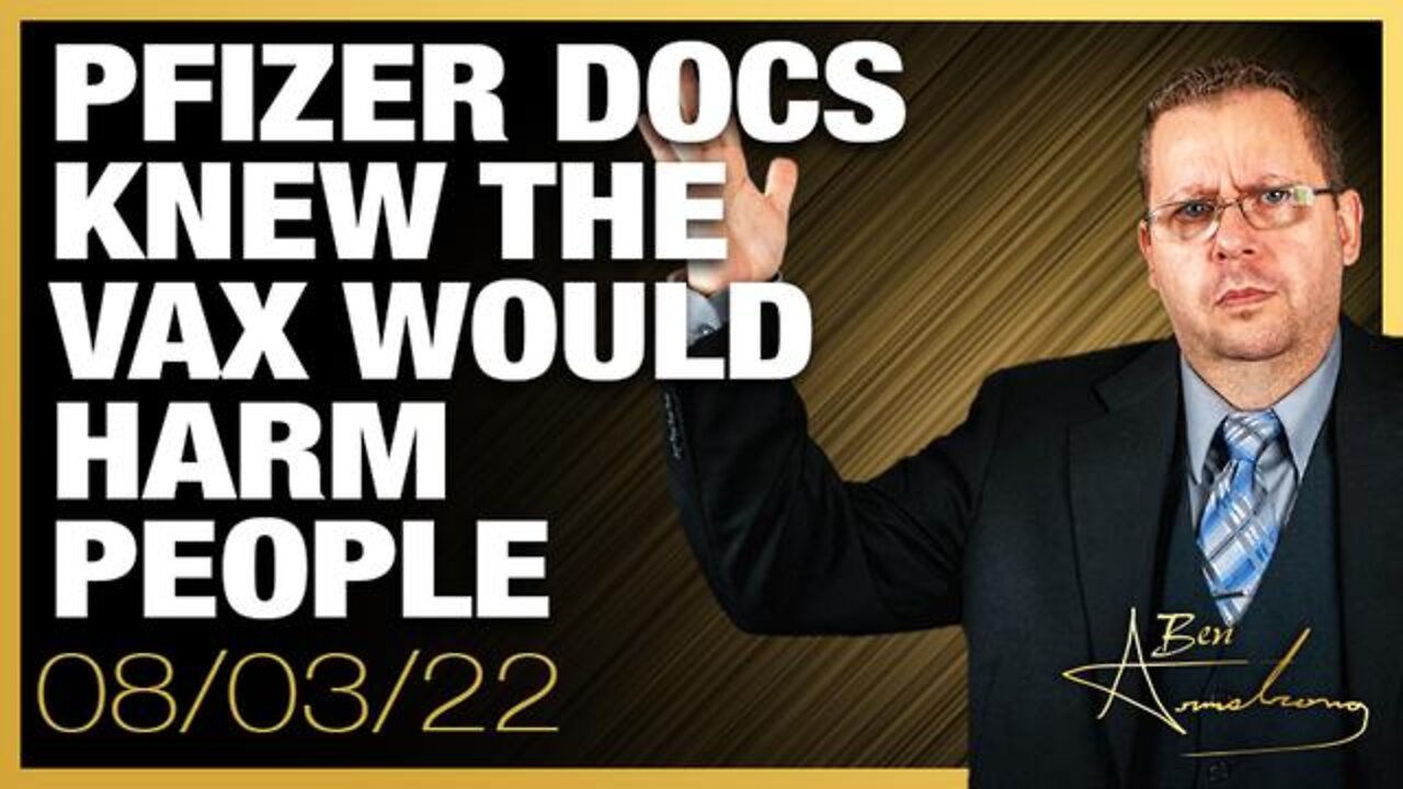 Pfizer docs show they knew the vaccine would harm people