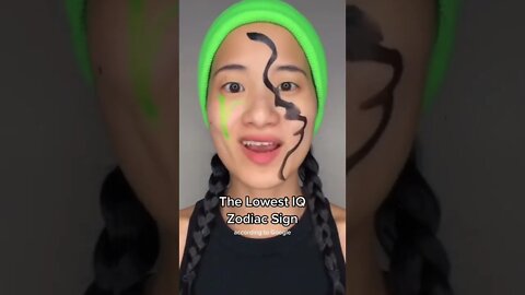 This zodiac sign had the lowest IQ #shorts #iq #zodiaco #signs #geminis #geminizodiac #makeupshorts