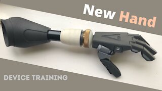 Voluntary Close | Body Powered Prosthetic Hand: Training Session