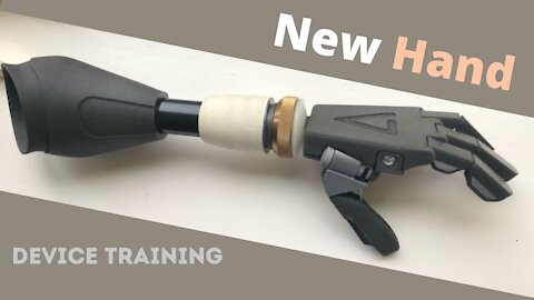 Voluntary Close | Body Powered Prosthetic Hand: Training Session