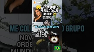 Anitta não quero seu dinheiro