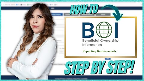 How to SUBMIT a BOI Report using FINCEN!