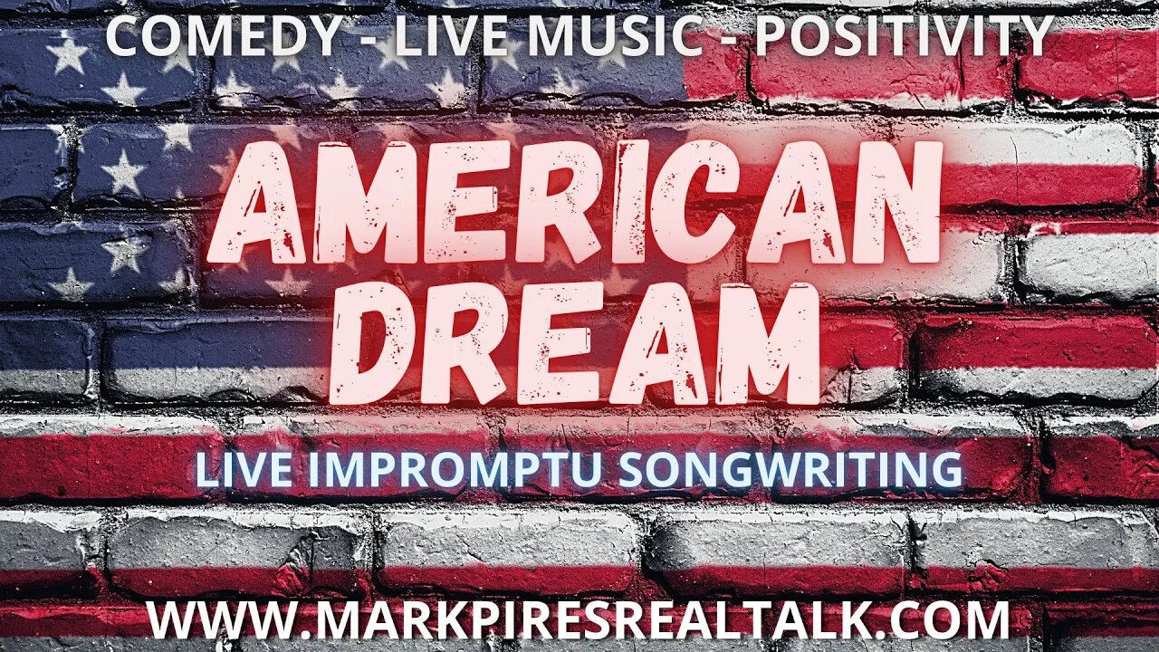 American Dream Impromptu Songwriting on the BeatSeat™️