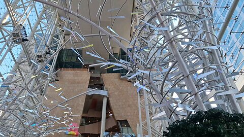 Grand Atrium, Christmas 2023,Langham Place, Mongkok, Kowloon, Hong Kong