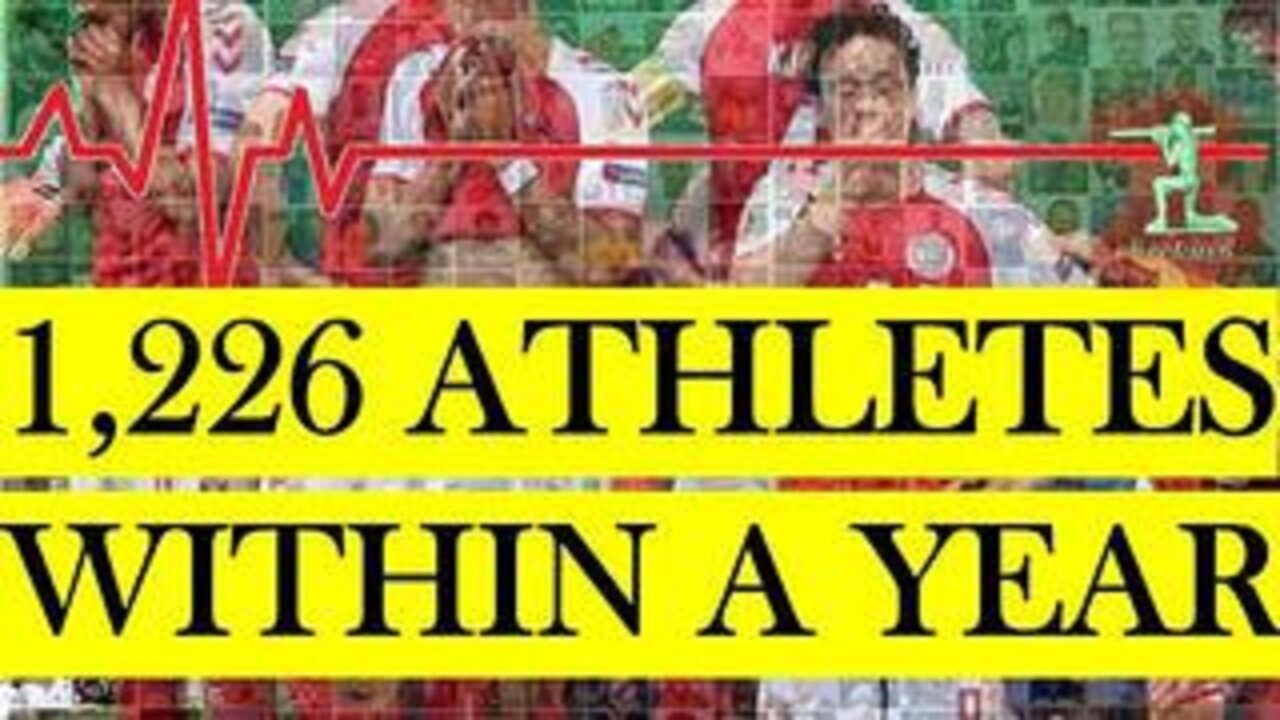 CHECKUR6: A YEAR OF ATHLETES COLLAPSING 2 – 1,226 SPORTS RELATED INCIDENCES - TO DEC 2022