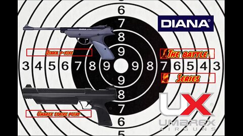 The Battle Series: Umarex Strike Point against Diana P-Five