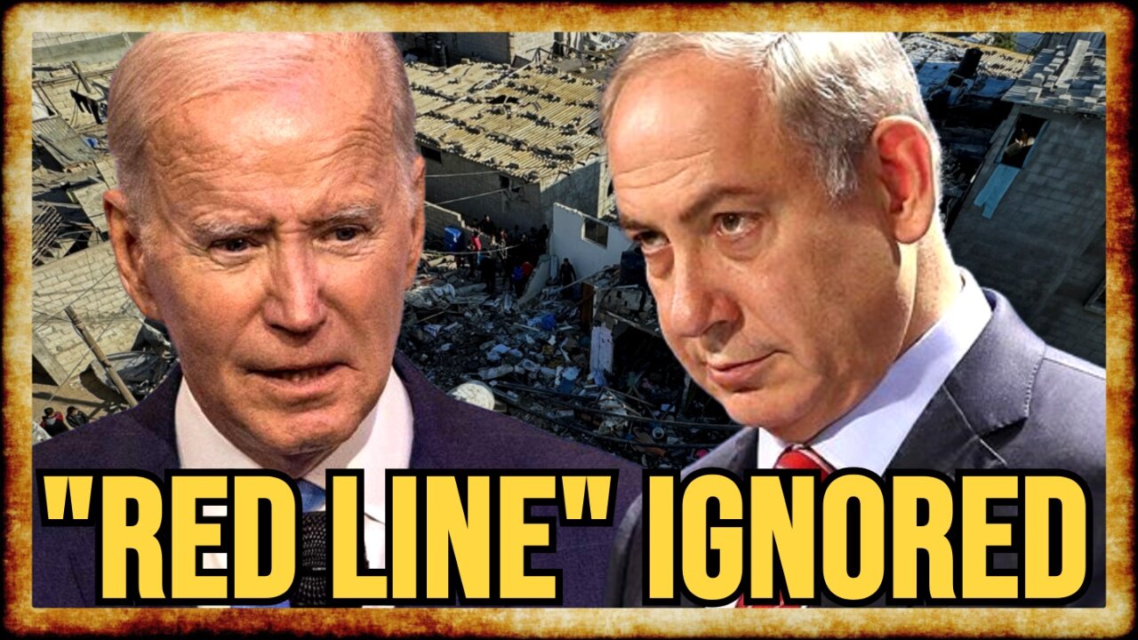 Netanyahu DEFIES and CRITICIZES Biden's "Red Line" Warning