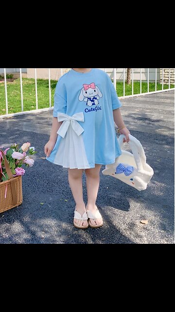 ANNUAL SALE! Bow Dress T-shirt Dress