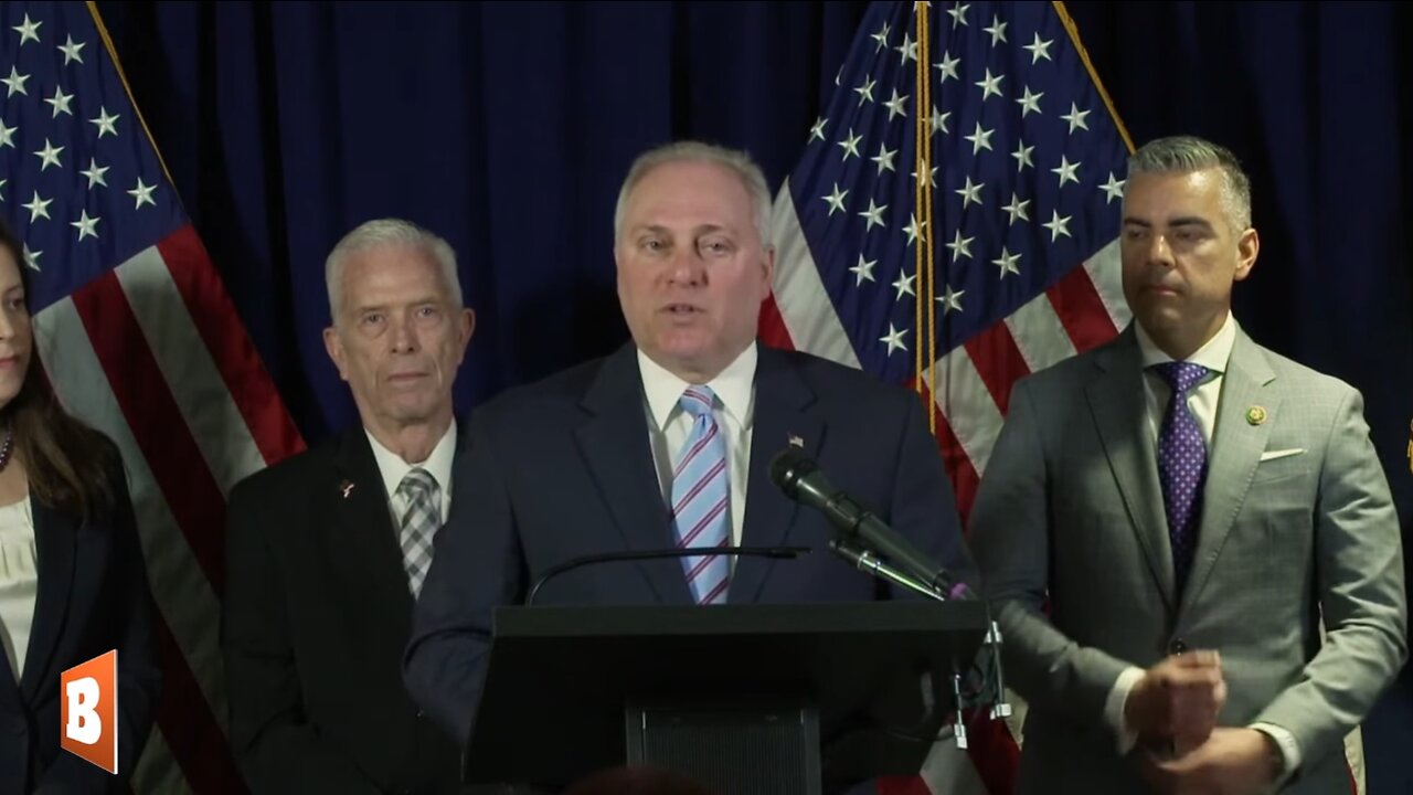 LIVE: Rep. Steve Scalise, Other House Republicans holding news conference...