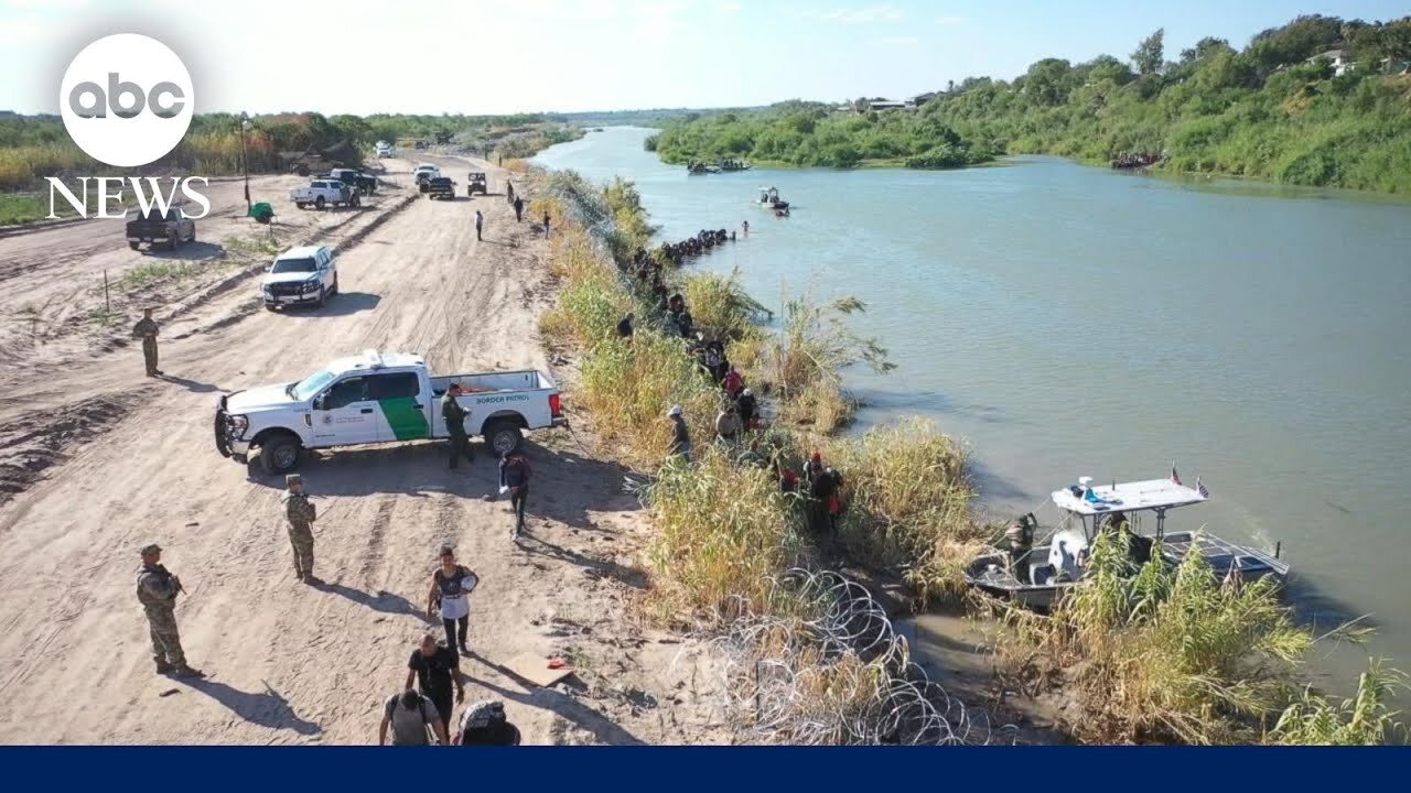 Migrant crossings surge at US southern border l GMA