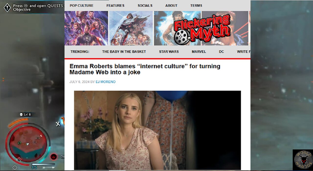 Emma Roberts Blames Memes For Madame Web Flopping