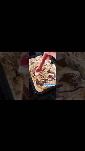 SORVETE DE PÁSCOA COM NUTELLA 😱❤️ | Receitas #Shorts