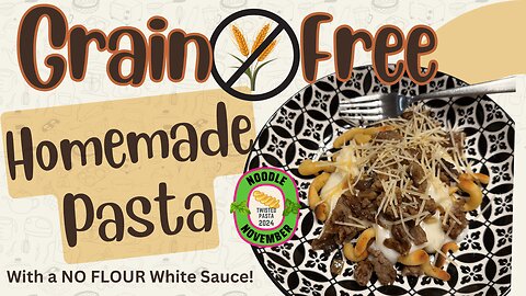 No Grain Pasta AND Sauce Recipe #grainfreepasta #nograingravy #keto #glutenfree