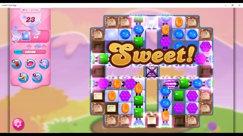 Candy Crush Level 5772 Talkthrough, 30 Moves 0 Boosters