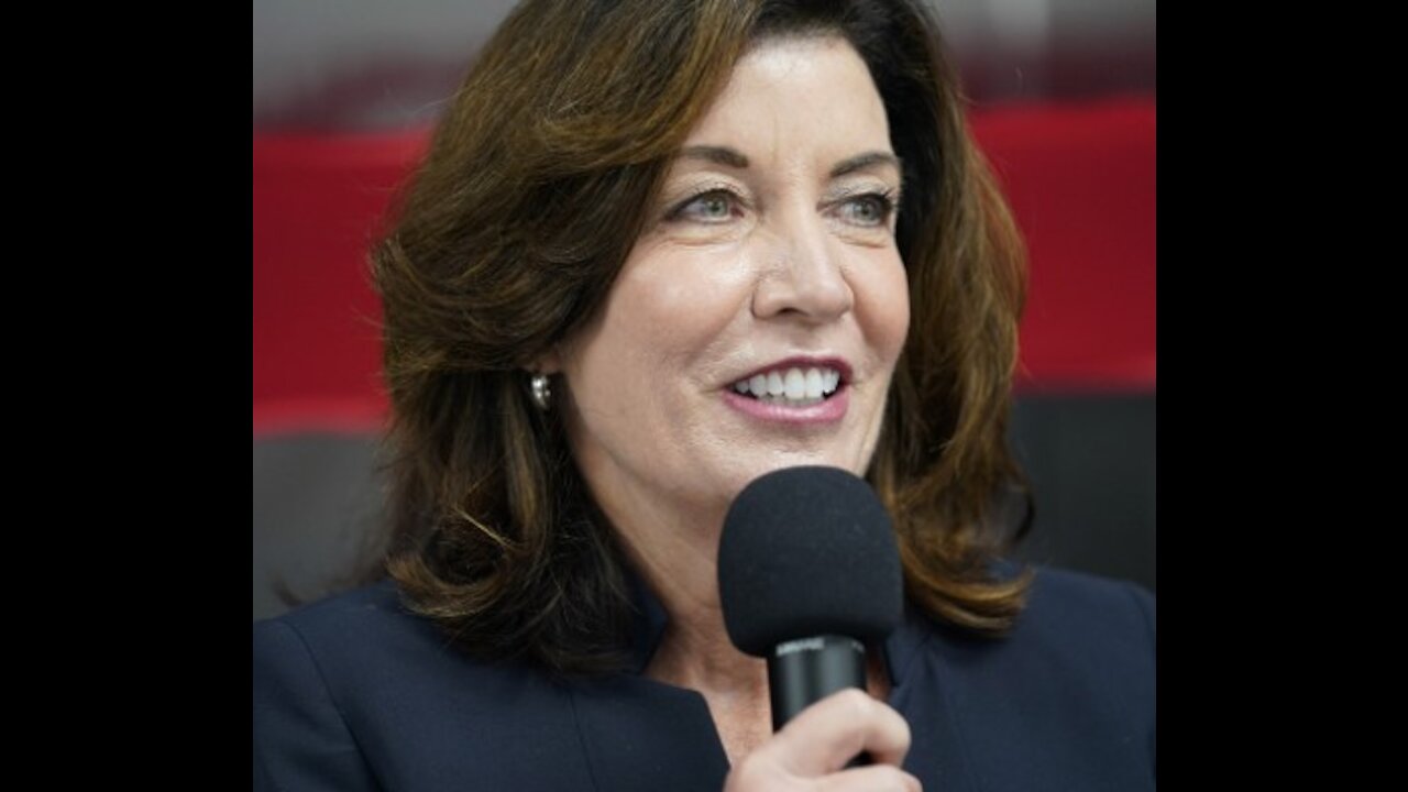 NY Gov. Kathy Hochul: I need you to be my Apostles. Jesus taught us.