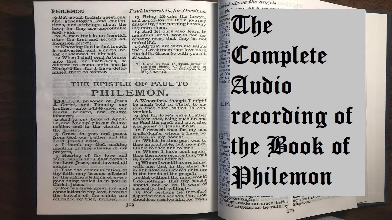 Philemon: Satan hates the word of God! Audio book