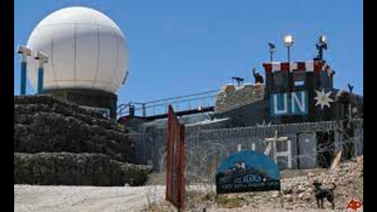 UN base on Mount Hermon in Israel (UNDOF) The 200 fallen Angels fell here (on the 33rd parallel)