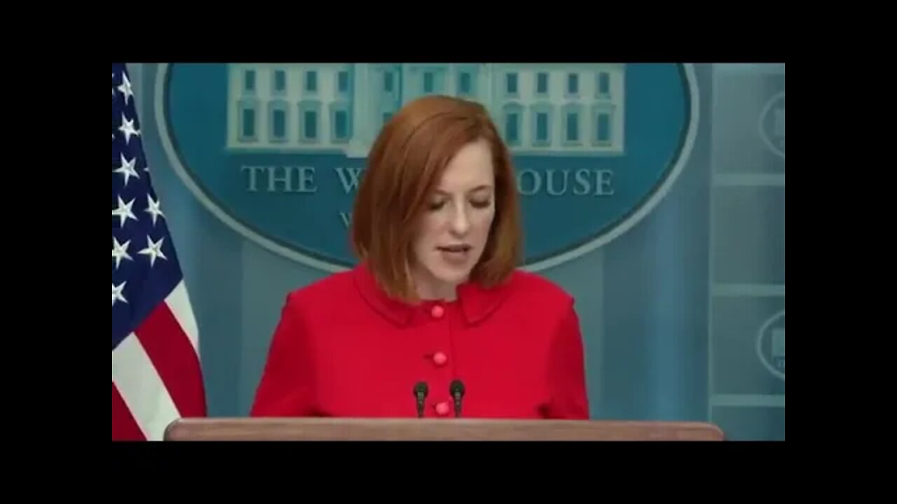 Press Secretary Jen Psaki Warns of High Inflation; Call it Putins Price