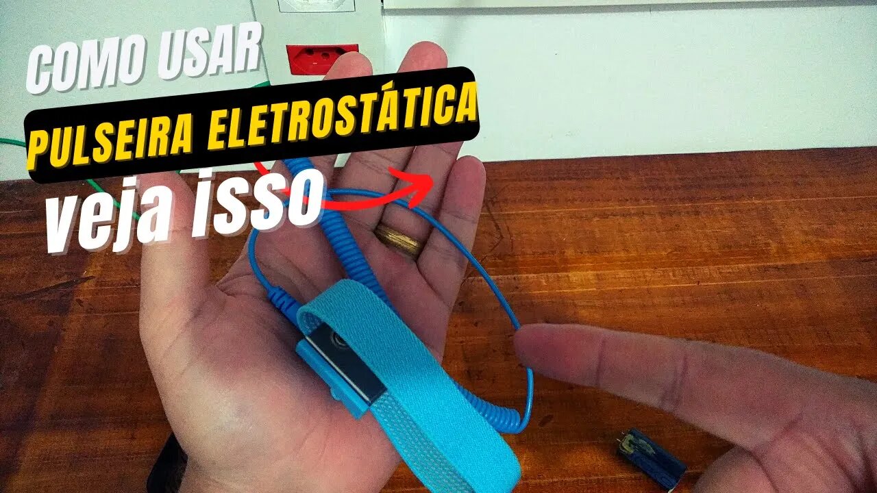 O QUE TODO MUNDO DEVERIA SABER ANTES DE USAR PULSEIRA ELETROSTÁTICA.