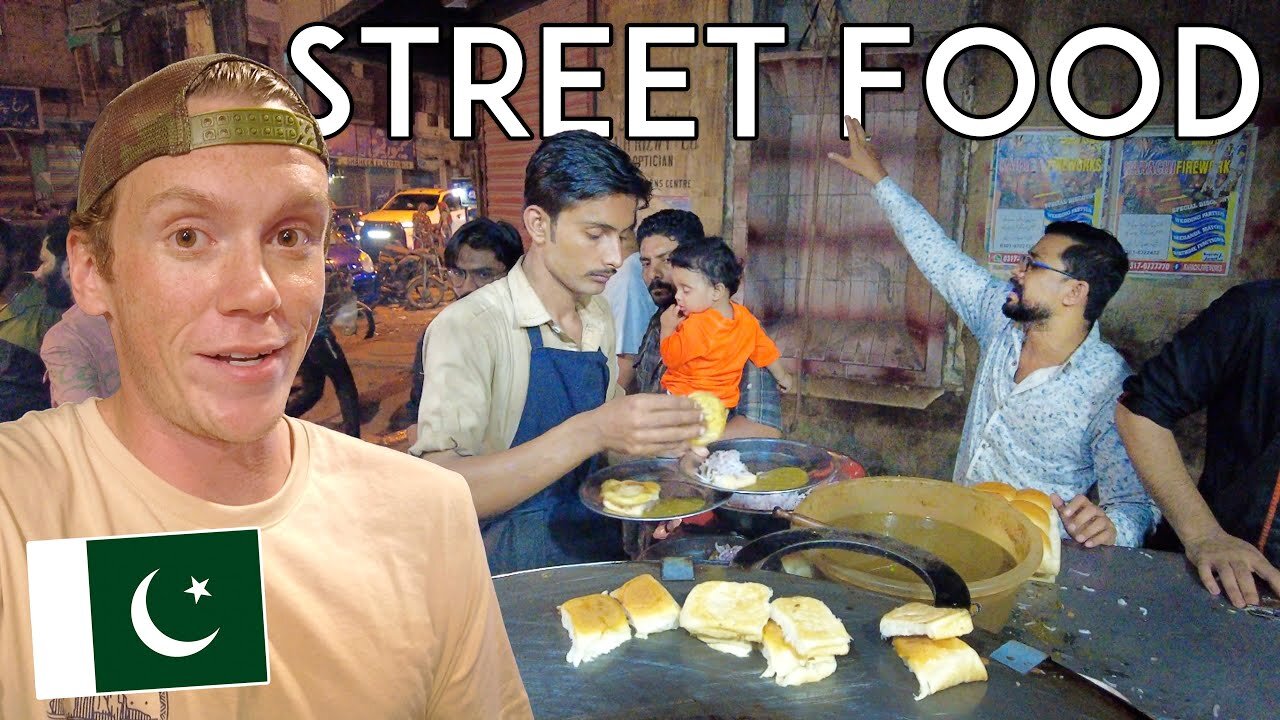 Trying the BEST Pakistani Street Foods on BURNS ROAD, KARACHI