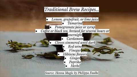 Module 2 - The Mystery & Art Of Henna