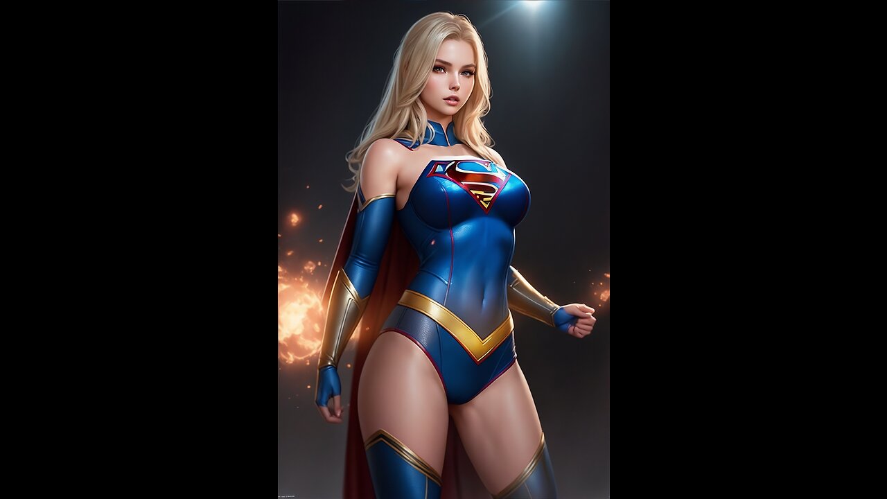 SUPERGIRL - NATA LEE 006 LOOKBOOK - AI ARTS