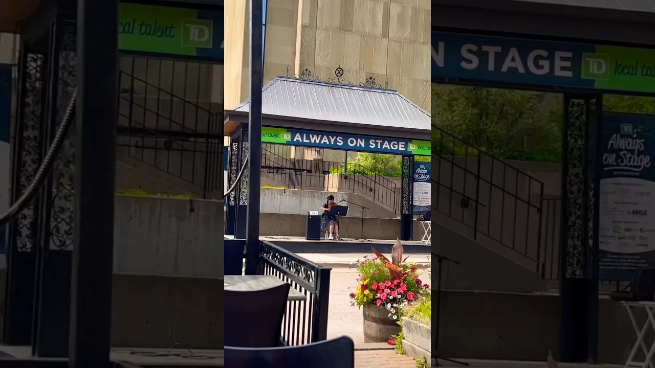 ￼Live Violin Music on Victoria Row