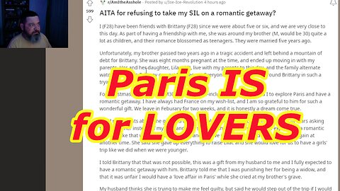 I DESERVE your trip AITA