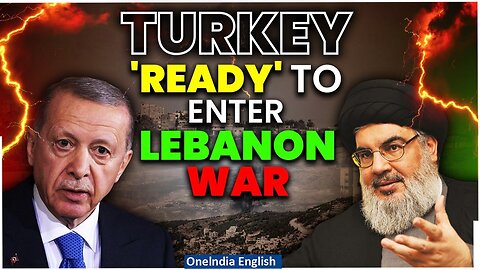 🔴BREAKING: Turkish President Erdogan Warns Israel Against Attacking Lebanon