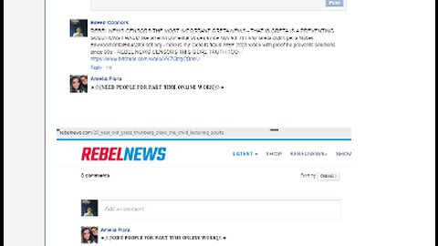 REBEL NEWS WON'T ASK GRETA Y SHE PREVENTS SOLUTIONS & DELETED MY COMMENT INFORMING VIEWERS