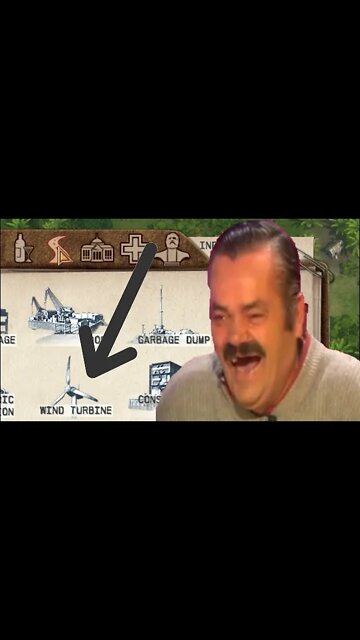 Building A Wind Turbine In Tropico 3 #Shorts