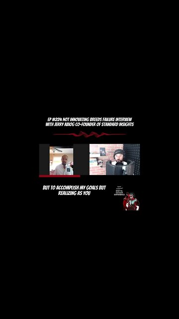 Finding Your Balance Clip From Ep 224 Not Innovating Breeds Failure Interview With Jerry Abiog