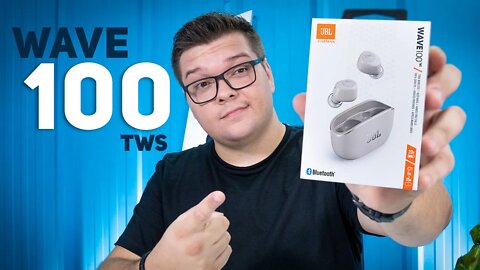 JBL Wave 100 TWS | 20H de Bateria e MUITO GRAVE!