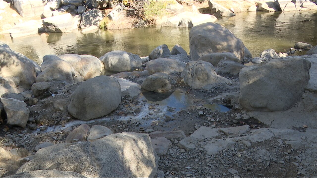 Uncertainty surrounding the Miracle Hot Springs following removal of tubs