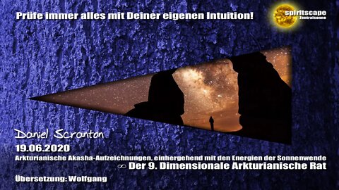 Arkturianische Akasha-Aufzeichnungen, einhergehend mit den Energien der Sonnenwende ∞ 9D. Arkt. Rat