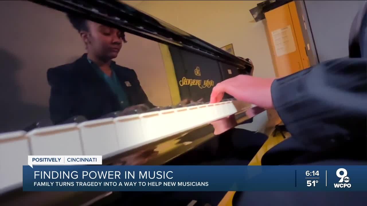 Family turns tragedy into a way to help new musicians