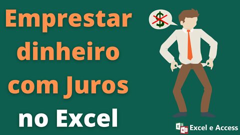 Planilha para emprestar dinheiro a juros