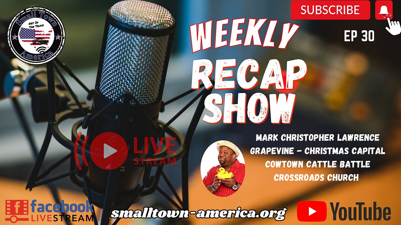 The Christmas Captial Of Texas Weekly Recap Show