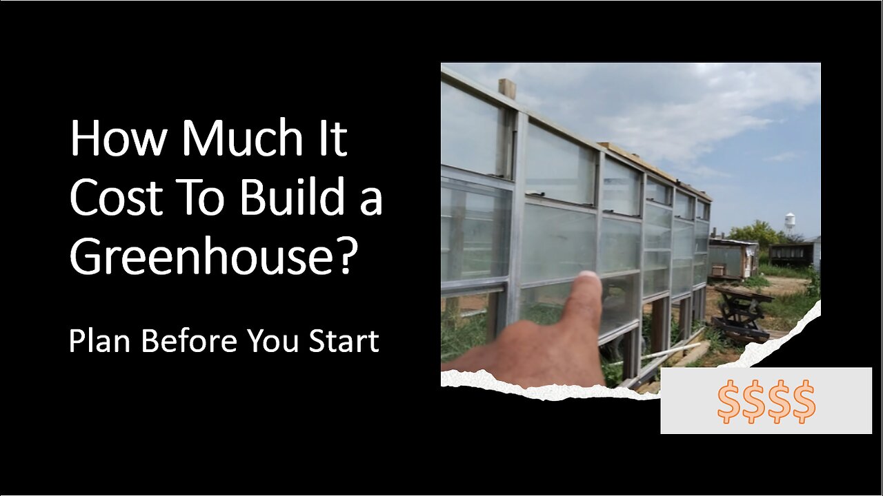 How Much It Cost To Build a Greenhouse?