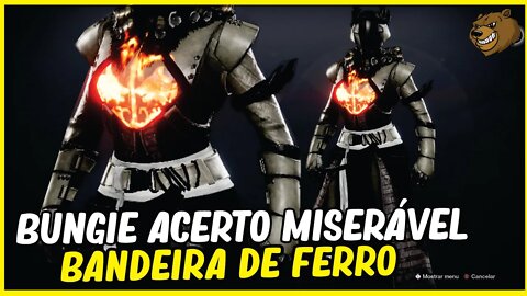 DESTINY 2 │ BANDEIRA DE FERRO BUNGIE ACERTO MISERÁVEL!