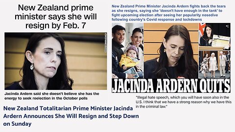 NEW ZEALAND PRIME MINISTER RESIGNS & HATE SPEECH LEGISLATION IN U.S. | 19.01.2023