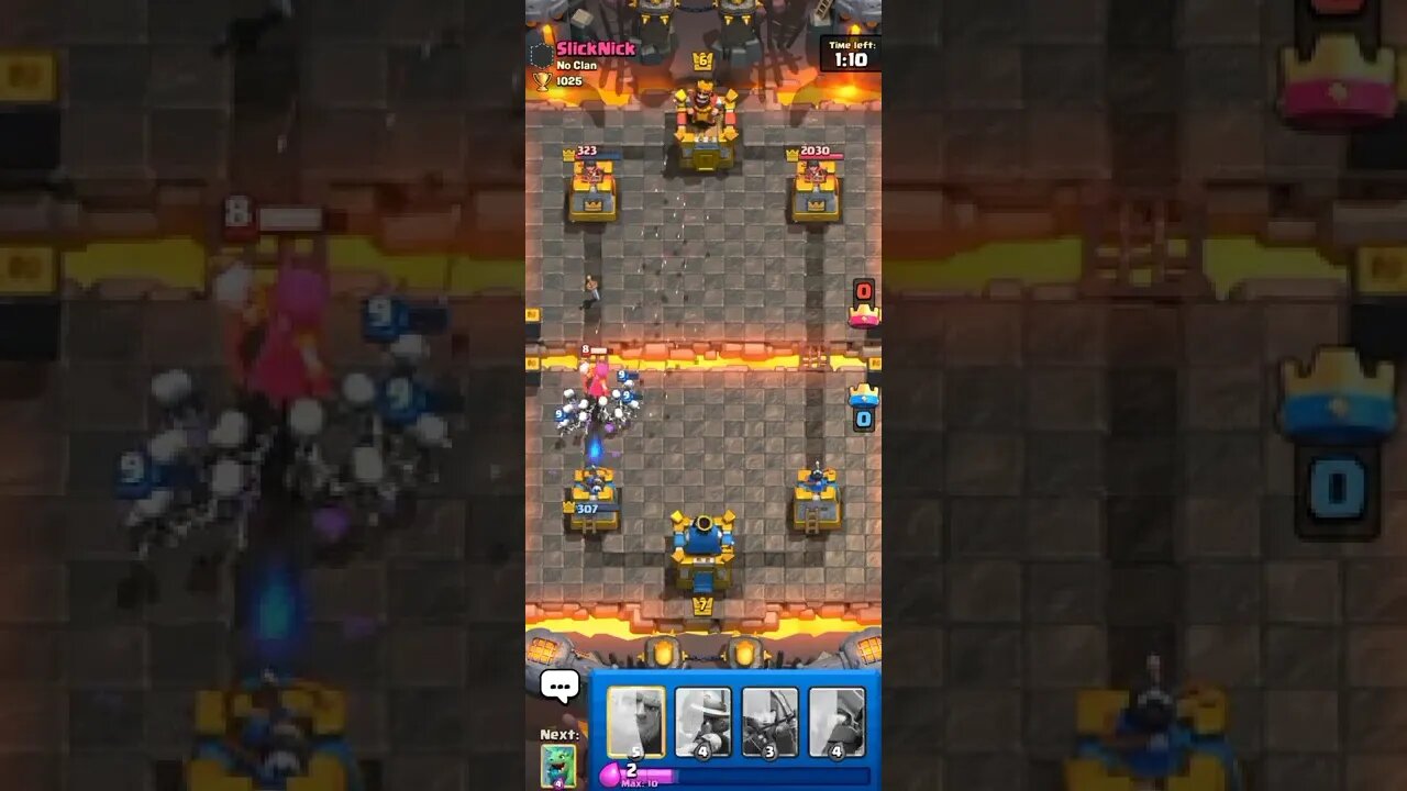 vs SlickNick - Clash Royale #shorts