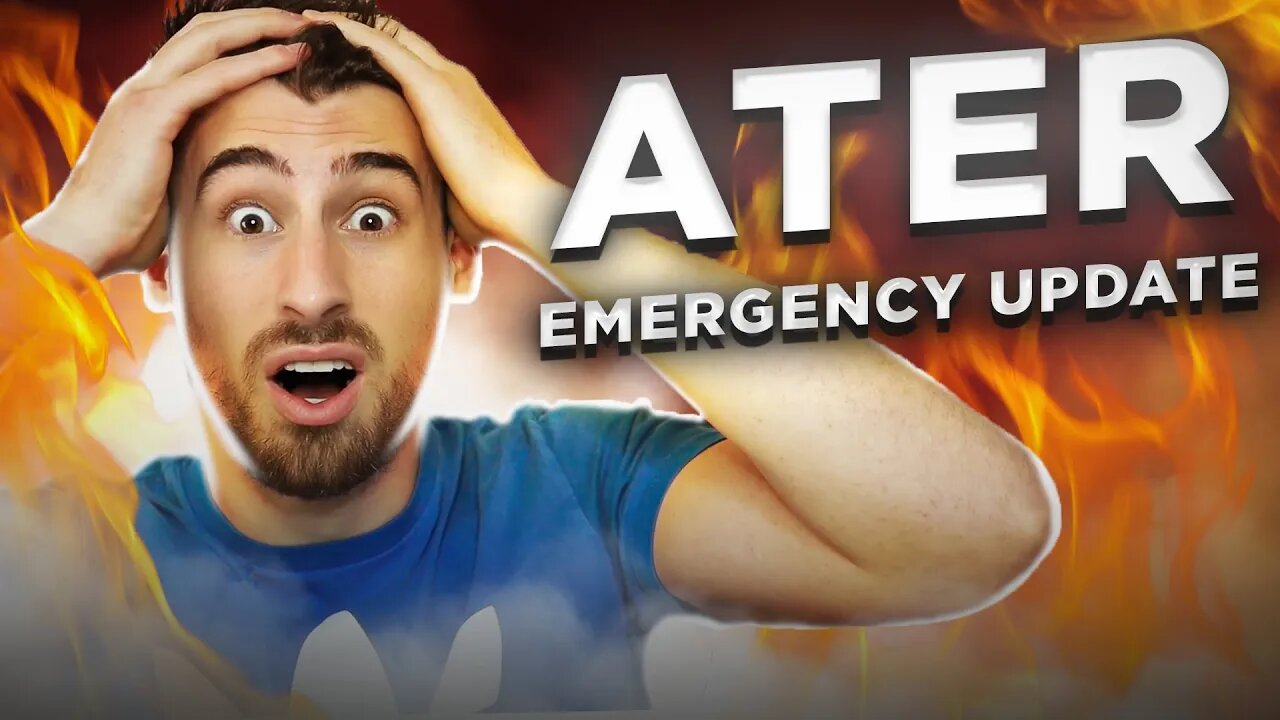 ATER SHORT SQUEEZE EMERGENCY UPDATE -- DOWN 20% TODAY