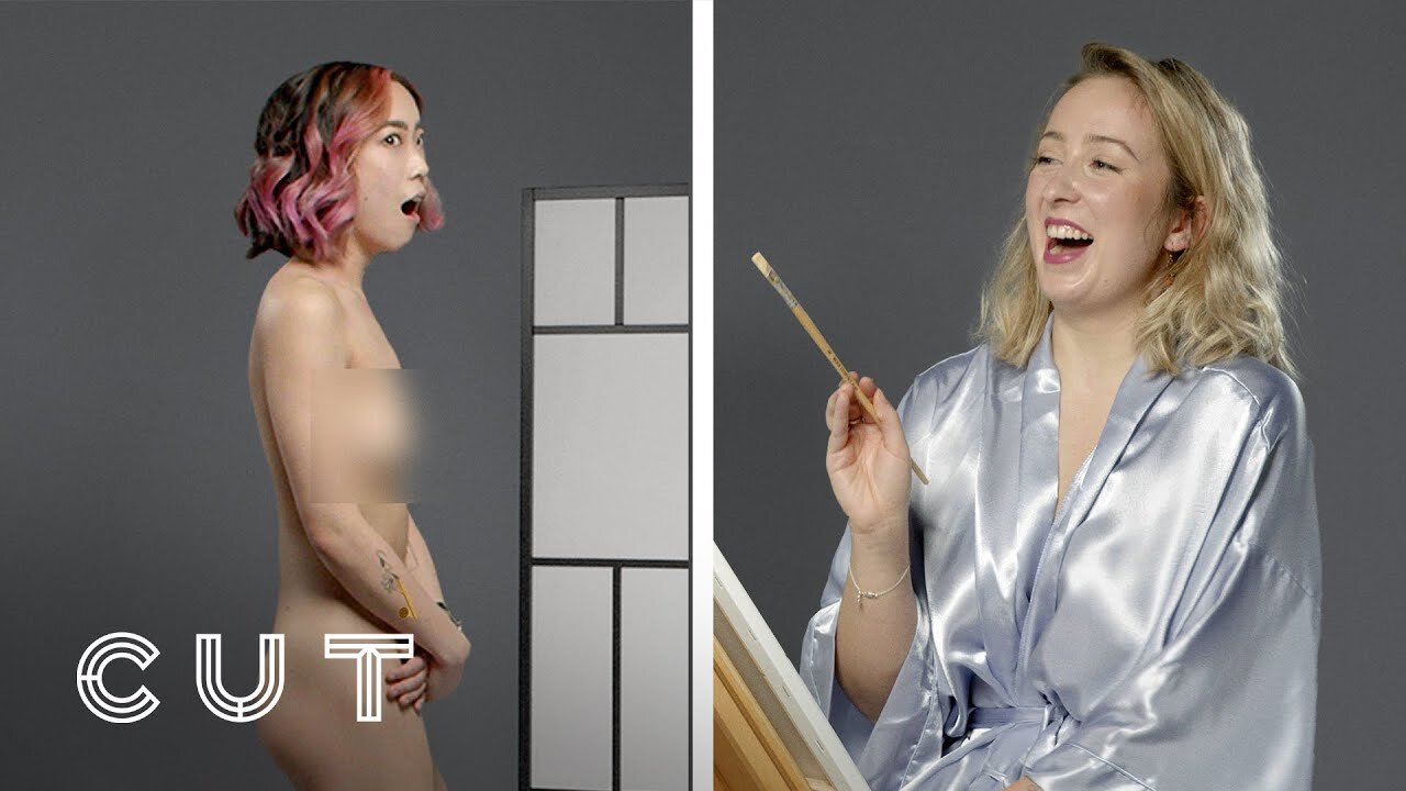 Best Friends Paint Each Other Nude | Cut