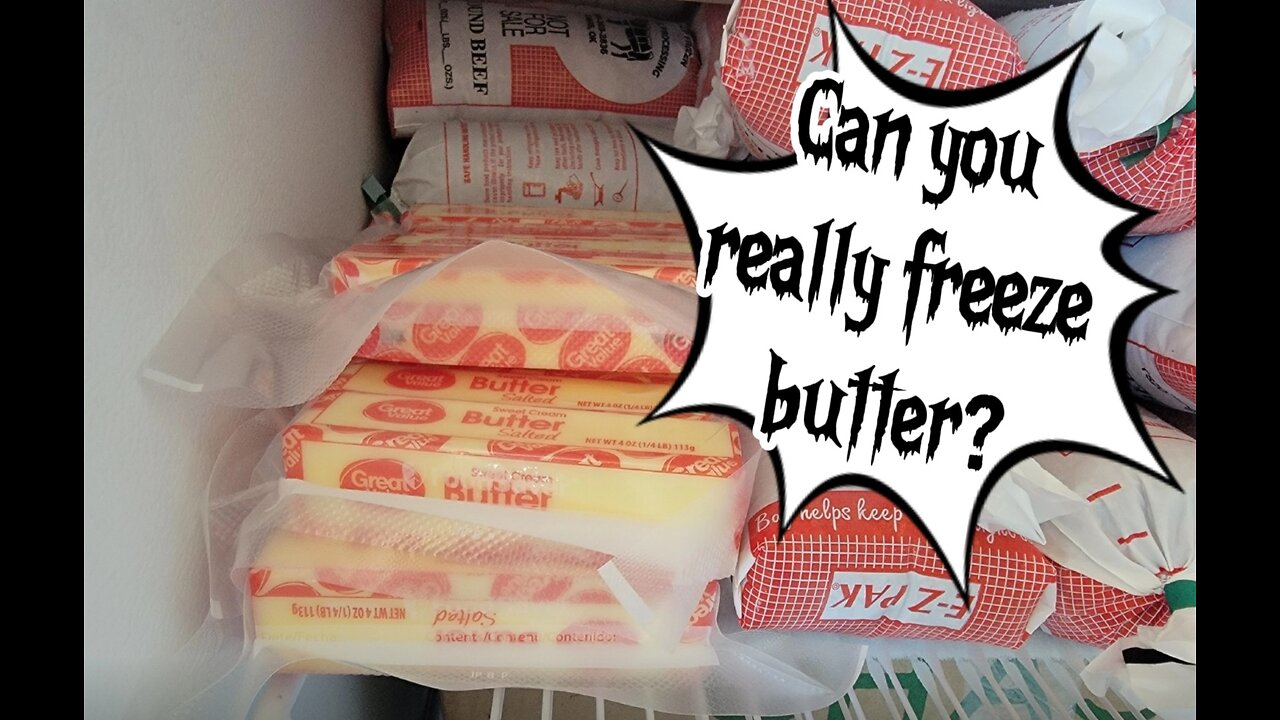 Freeze Your Butter