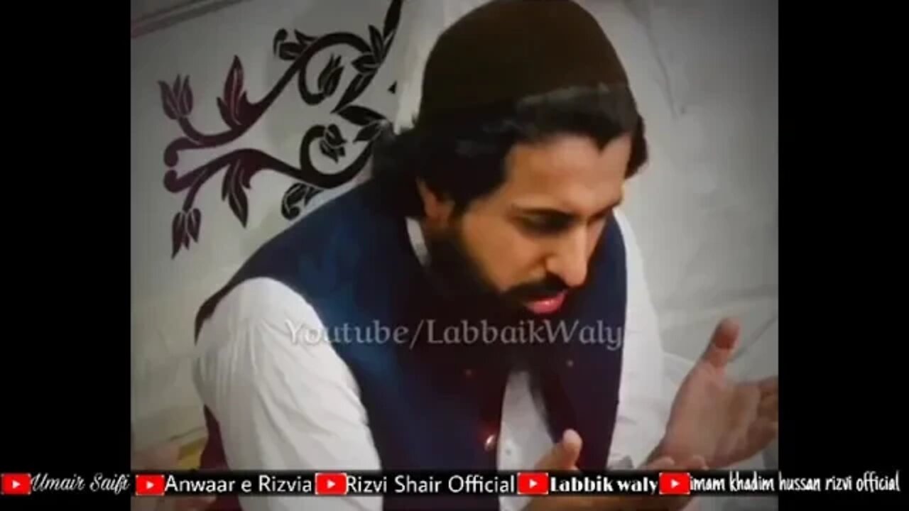 saad rizvi status || allama saad hussan Rizvi Byan today || #rizvishairofficial #umairaftab