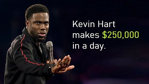 #6: Comedian And Entrepeneur with $450 Miillion: The Succes Story Of Kevin Hart