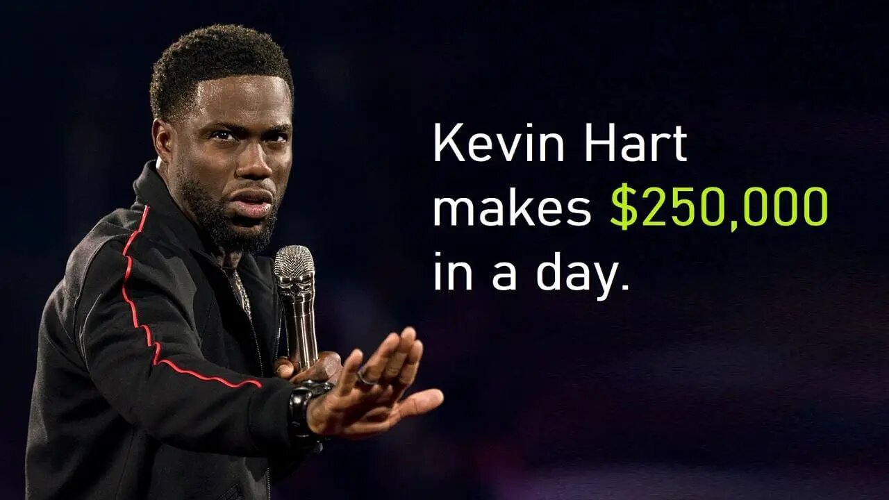 #6: Comedian And Entrepeneur with $450 Miillion: The Succes Story Of Kevin Hart