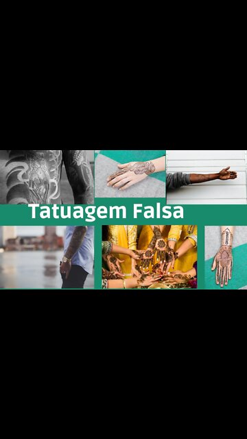 Fake Tattoo em promoção exclusivamente hoje !