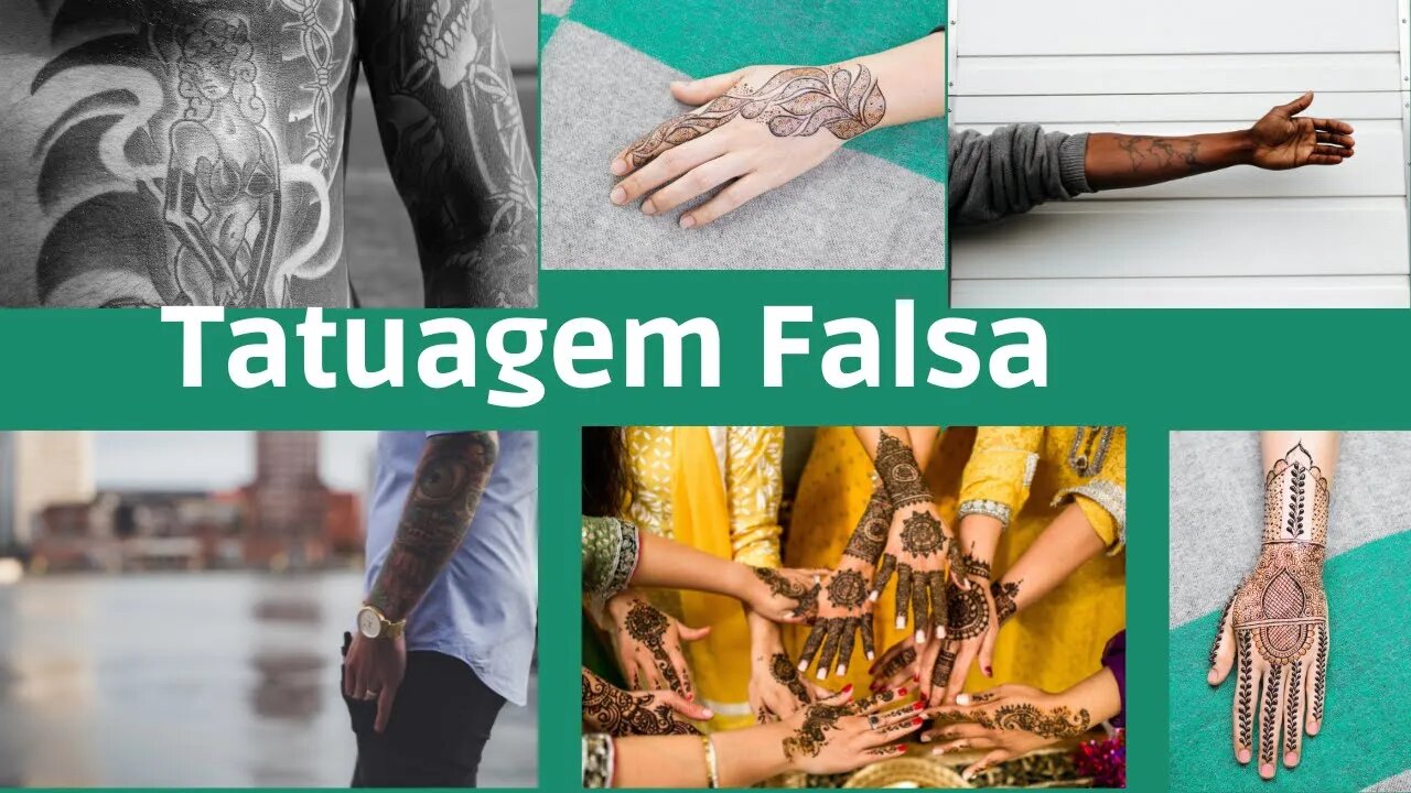 Fake Tattoo em promoção exclusivamente hoje !